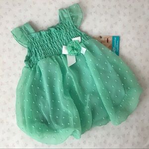 Baby Girl Polka Dot Bubble Dress!!